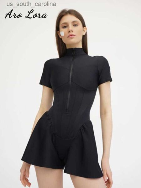 bodycon playsuit women jumpsuit o neck short sleeve zipper bodysuit female elegant slim playsuits rompers sport clothes l230522, White
bodycon playsuit women jumpsuit o neck short sleeve zipper bodysuit female elegant slim playsuits rompers sport clothes l230522, White