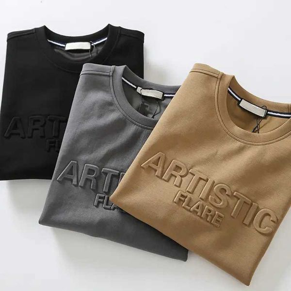 custom 100% cotton men crewneck french terry oversized sweatshirt 3d embossed hoodie, Black
custom 100% cotton men crewneck french terry oversized sweatshirt 3d embossed hoodie, Black