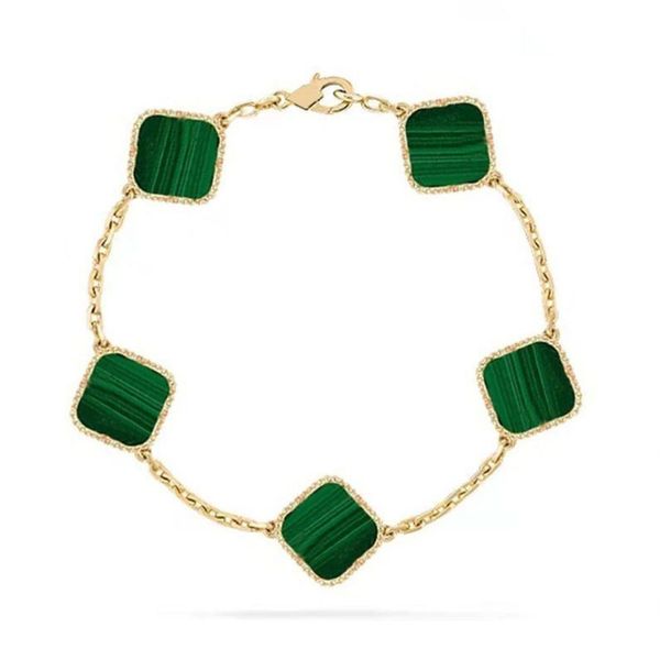 aristocrats designer simple atmospheric bracelet accessories clover bracelet charm bracelet woman man chain gold agate shell mother of pearl, Black
aristocrats designer simple atmospheric bracelet accessories clover bracelet charm bracelet woman man chain gold agate shell mother of pearl, Black