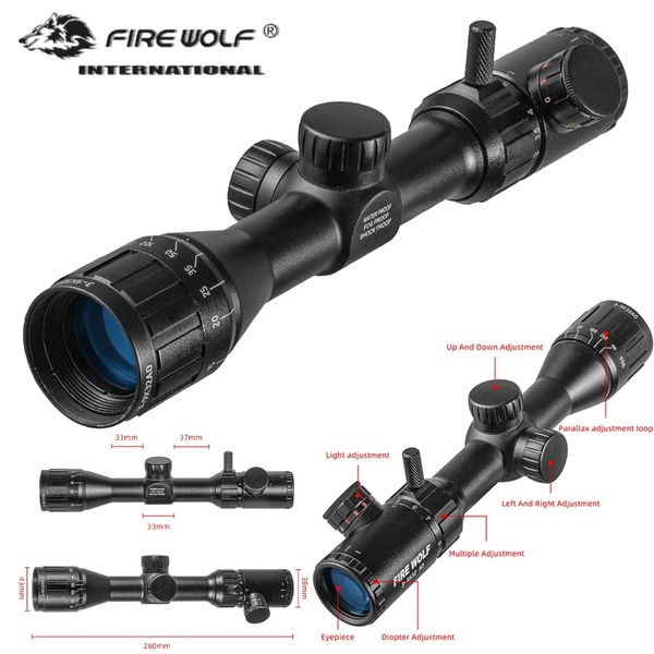 fire wolf 3-9x32 ao tactical hunting riflescope green red cross illuminated range finder reticle optics sight air rifle scope
fire wolf 3-9x32 ao tactical hunting riflescope green red cross illuminated range finder reticle optics sight air rifle scope