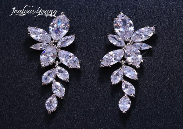 jewelry accessories earringsdangle earrings 2022 fashion leaf zircon drop earrings for women white gold color crystal wedding earr7065375, Silver
jewelry accessories earringsdangle earrings 2022 fashion leaf zircon drop earrings for women white gold color crystal wedding earr7065375, Silver