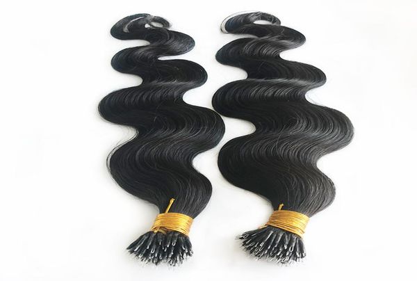 body wave nano rings human hair extension machine remy micro beads ring hair extensions brazilian hairs can be dyed4080411, Black
body wave nano rings human hair extension machine remy micro beads ring hair extensions brazilian hairs can be dyed4080411, Black