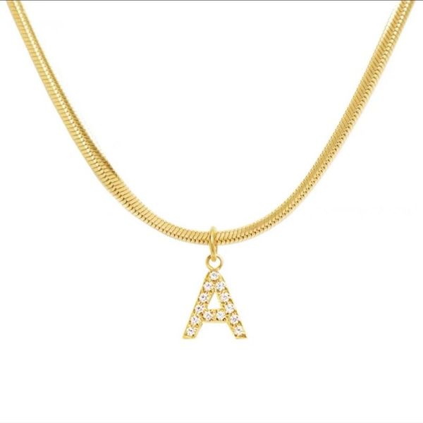 designer necklace inlaid zircon letter pendant necklace gold plated chain cute charm collier letter necklace jewelry gift for couples, Silver
designer necklace inlaid zircon letter pendant necklace gold plated chain cute charm collier letter necklace jewelry gift for couples, Silver