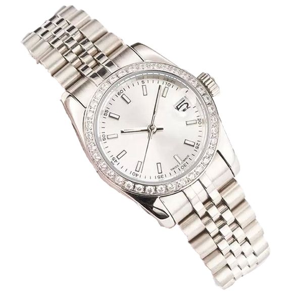 date just diamond watch for woman 36/41mm automatic movement sapphire stainless steel watch 2813 mechanical quartz wristwatches waterproof l, Slivery;brown
date just diamond watch for woman 36/41mm automatic movement sapphire stainless steel watch 2813 mechanical quartz wristwatches waterproof l, Slivery;brown