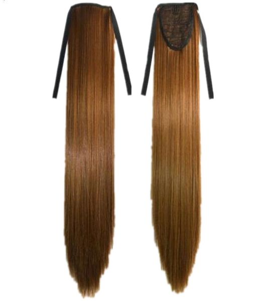 108 synthetic ponytail long straight hair 16quot22quot clip ponytail hair extension blonde brown ombre hair tail with drawstr2888573, Black
108 synthetic ponytail long straight hair 16quot22quot clip ponytail hair extension blonde brown ombre hair tail with drawstr2888573, Black