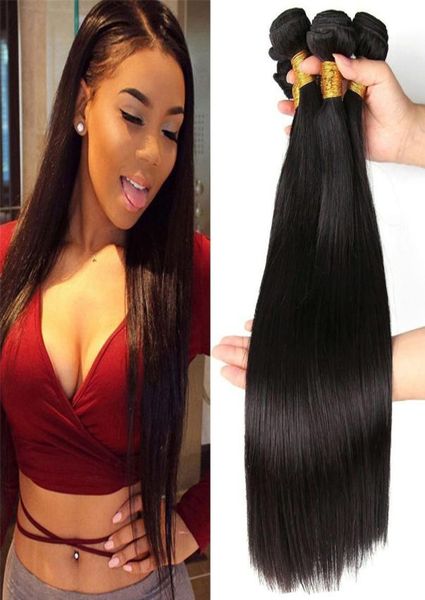 silky straight 100 remy human hair weave strong double weft hairs natural color on can be dyed6143052, Black
silky straight 100 remy human hair weave strong double weft hairs natural color on can be dyed6143052, Black