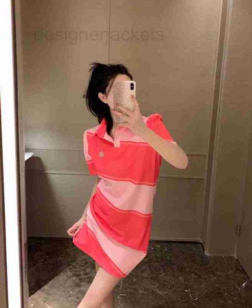 basic & casual dresses designer 2023 summer new colorblock stripe loose and slim polo neck large elegant light luxury dress bd03, Black;gray
basic & casual dresses designer 2023 summer new colorblock stripe loose and slim polo neck large elegant light luxury dress bd03, Black;gray