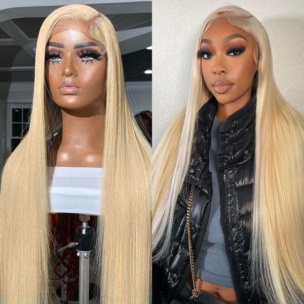 32 inch 613 honey blonde straight 13x4 lace front human hair wigs remy colored glueless lace frontal wigs for women, Black;brown
32 inch 613 honey blonde straight 13x4 lace front human hair wigs remy colored glueless lace frontal wigs for women, Black;brown