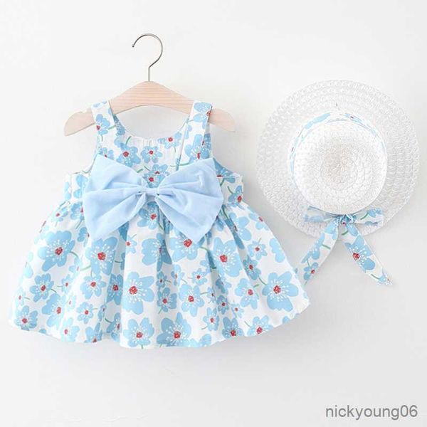 girl's dresses 2piece summer clothes baby girl beach casual fashion print cute bow flower princess dress+hat newborn clothing set r2306, Red;yellow
girl's dresses 2piece summer clothes baby girl beach casual fashion print cute bow flower princess dress+hat newborn clothing set r2306, Red;yellow