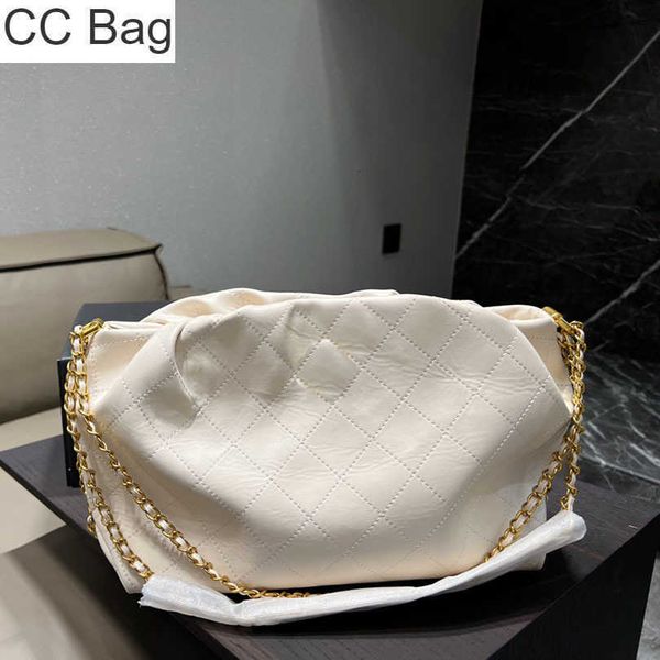 cc bag 9a ladies cloud shoulder bags classic leather plaid quilted hardware metal chain large capacity handy messenger bag luxury designer c, White
cc bag 9a ladies cloud shoulder bags classic leather plaid quilted hardware metal chain large capacity handy messenger bag luxury designer c, White