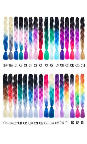 ombre three colors synthetic braiding hair 24inches factory jumbo braids kanekalon xpression braiding hair crochet braids ha4800155, Black
ombre three colors synthetic braiding hair 24inches factory jumbo braids kanekalon xpression braiding hair crochet braids ha4800155, Black