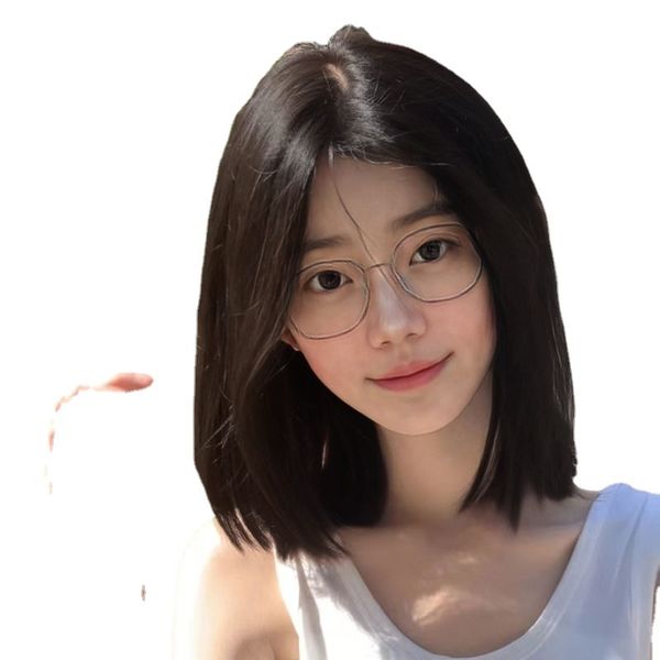 live streaming sales of wigs, female simulation hair, short hair sets, front lace, center split bangs, summer collarbone hairstyle, full hea, Black
live streaming sales of wigs, female simulation hair, short hair sets, front lace, center split bangs, summer collarbone hairstyle, full hea, Black