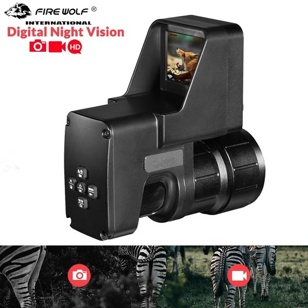 fire wolf hd1080p night vision device with/wifi 200m range nv riflescope ir night vision sight for hunting trail optical camera
fire wolf hd1080p night vision device with/wifi 200m range nv riflescope ir night vision sight for hunting trail optical camera
