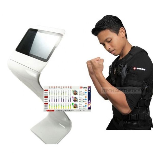 technology (wireless&wired version) ems fitness machine with training suit for muscle body fitness xbody gym used
technology (wireless&wired version) ems fitness machine with training suit for muscle body fitness xbody gym used