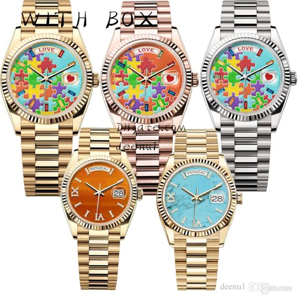 new men's watch aaa designer watch 36/41mm automatic mechanical fashion classic style stainless steel waterproof luminous sapphire watc, Slivery;brown
new men's watch aaa designer watch 36/41mm automatic mechanical fashion classic style stainless steel waterproof luminous sapphire watc, Slivery;brown