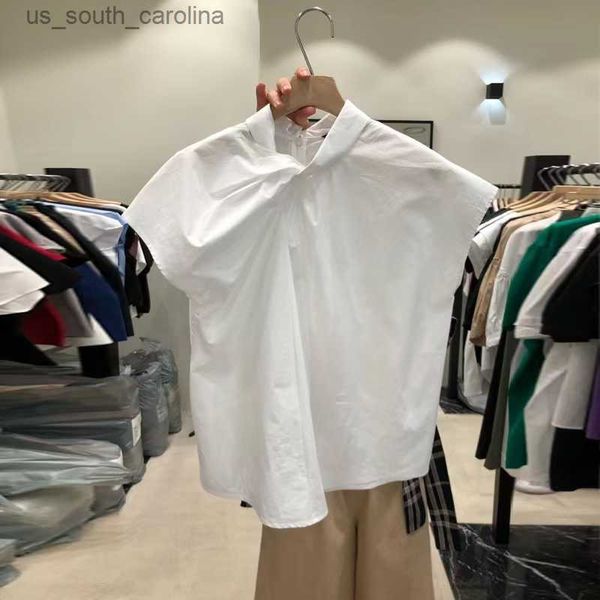 south korea's dongdaemun white summer blouse ladies korean new pleated kink design pullover sleeveless shirt women's shirts l23052
south korea's dongdaemun white summer blouse ladies korean new pleated kink design pullover sleeveless shirt women's shirts l23052