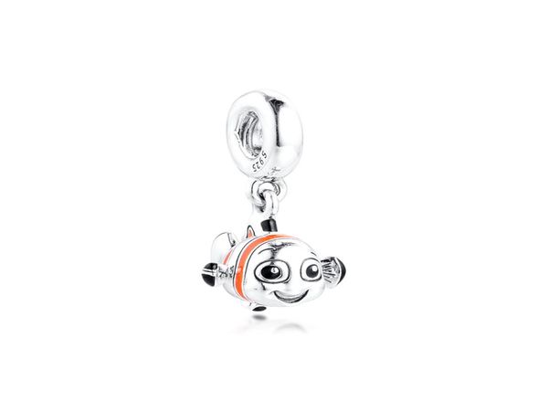 new authentic 925 sterling silver lovely animals nemo dangle charms pendant beads fits european women bracelets diy jewelry6030902, Black
new authentic 925 sterling silver lovely animals nemo dangle charms pendant beads fits european women bracelets diy jewelry6030902, Black
