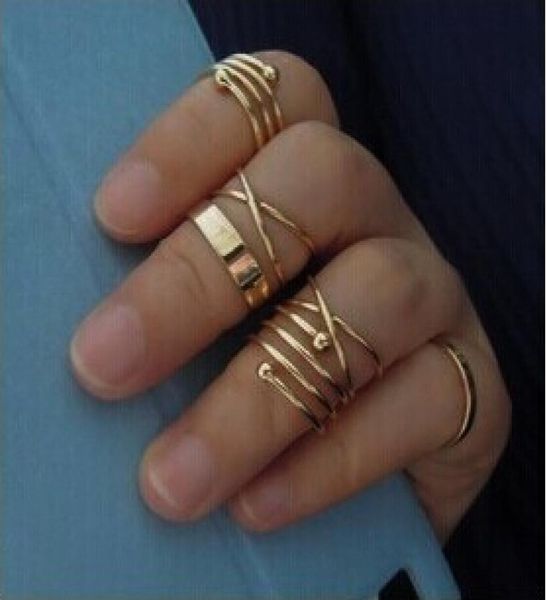 6pcsset gold ring set combine joint ring band ring toes rings for women fashion jewelry3719672, Silver
6pcsset gold ring set combine joint ring band ring toes rings for women fashion jewelry3719672, Silver