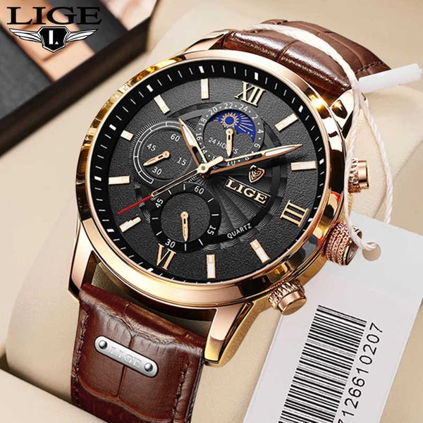 2023 lige men's watches brand luxury men wrist watch leather quartz sports waterproof male clock relogio masculino+box 230605, Slivery;black
2023 lige men's watches brand luxury men wrist watch leather quartz sports waterproof male clock relogio masculino+box 230605, Slivery;black