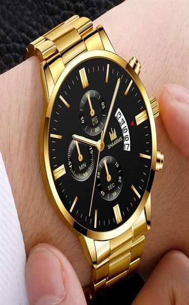 2021 men luxury business military quartz watch golden stainless steel band men watches date calendar male clock relogio direct5167751
2021 men luxury business military quartz watch golden stainless steel band men watches date calendar male clock relogio direct5167751
