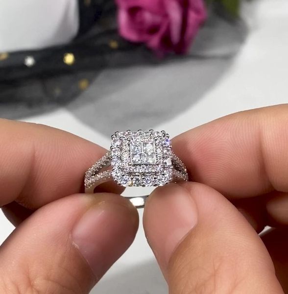 classic engagement ring design aaa white cubic zircon female women wedding band cz rings jewelry7665265, Silver
classic engagement ring design aaa white cubic zircon female women wedding band cz rings jewelry7665265, Silver