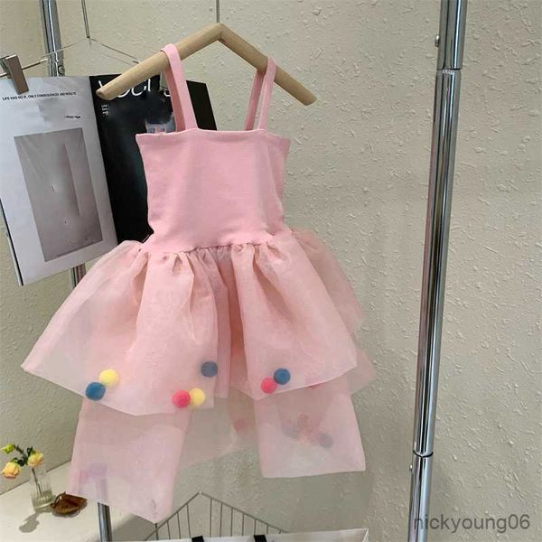 girl's dresses girls' dress colorful fur ball small fresh and princess 2023 summer new style baby kids clothong r230607, Red;yellow
girl's dresses girls' dress colorful fur ball small fresh and princess 2023 summer new style baby kids clothong r230607, Red;yellow