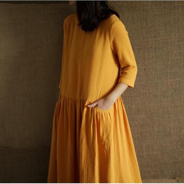 dresses three quarter sleeve dress,2022 spring autunm women cotton linen dress,vestidos femininos summer dress vestidos de fiesta, Black;gray
dresses three quarter sleeve dress,2022 spring autunm women cotton linen dress,vestidos femininos summer dress vestidos de fiesta, Black;gray