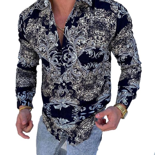 casual work wear shirts single row button mens loose printed long sleeve shirts for men breathable comfortable clothing, White;black
casual work wear shirts single row button mens loose printed long sleeve shirts for men breathable comfortable clothing, White;black
