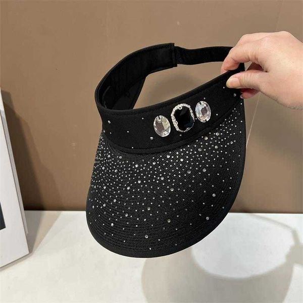 Designer golf cap brand Full Sky Starry Top Hat Summer New Korean Version Big Eave Straw Fashion Design Sun Shade Female super high quality, Black
Designer golf cap brand Full Sky Starry Top Hat Summer New Korean Version Big Eave Straw Fashion Design Sun Shade Female super high quality, Black