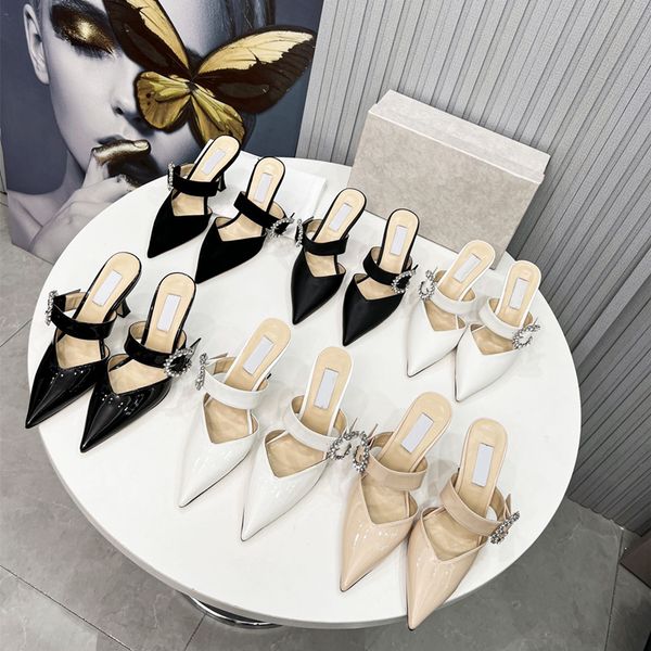 women magie 90 formal shoes ballet dance wedding party c-shaped buckle decoration diamond black white nude pointed leather muller shoes
women magie 90 formal shoes ballet dance wedding party c-shaped buckle decoration diamond black white nude pointed leather muller shoes