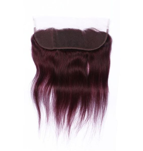 new arrival pure color 99j wine red straight 134 lace frontal closure bleached knots with baby hair burgundy human hair lace fro1765288, Black;brown
new arrival pure color 99j wine red straight 134 lace frontal closure bleached knots with baby hair burgundy human hair lace fro1765288, Black;brown