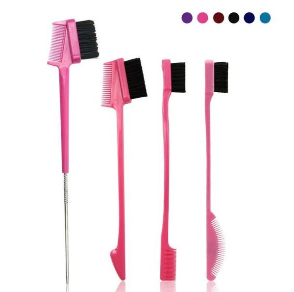 double side edge hair comb brush for hairstyling salon professional accessories eyebrowbrush random color sending3159687, Silver
double side edge hair comb brush for hairstyling salon professional accessories eyebrowbrush random color sending3159687, Silver