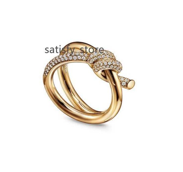 designer ring ladies rope knot ring luxury with diamonds fashion rings for women classic jewelry 18k gold plated rose wedding wholesale, Silver
designer ring ladies rope knot ring luxury with diamonds fashion rings for women classic jewelry 18k gold plated rose wedding wholesale, Silver