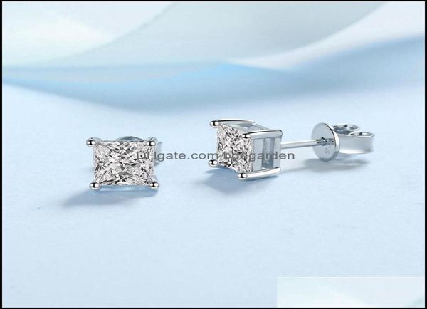stud earrings jewelry princess cut 2ct diamond test passed rhodium plated 925 sier d color couple gift 220211 drop delivery 2021 j4699601, Golden;silver
stud earrings jewelry princess cut 2ct diamond test passed rhodium plated 925 sier d color couple gift 220211 drop delivery 2021 j4699601, Golden;silver
