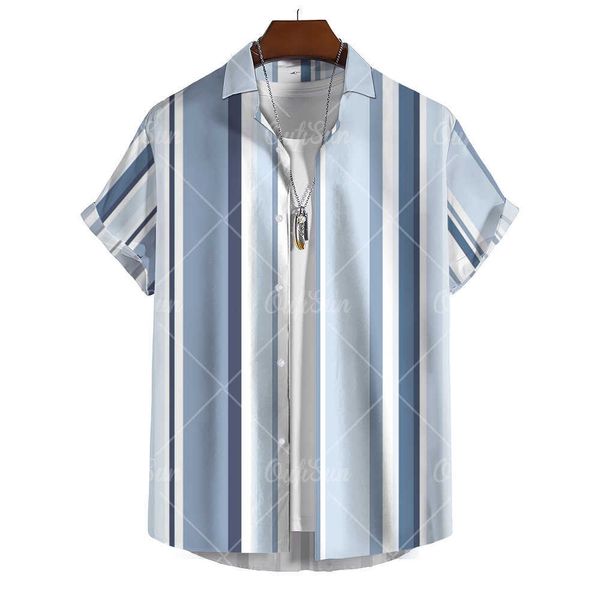 stylish cool summer men's short sleeve button turndown shirts simple color stripe men's clothes d print customization doh, White;black
stylish cool summer men's short sleeve button turndown shirts simple color stripe men's clothes d print customization doh, White;black