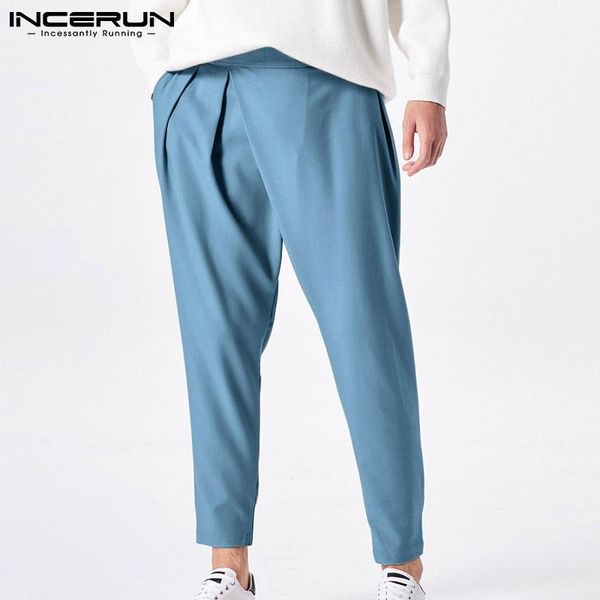 pants fashion men casual pants solid color joggers zipper pantalones hombre folds 2023 streetwear leisure harem pants s5xl incerun, Black
pants fashion men casual pants solid color joggers zipper pantalones hombre folds 2023 streetwear leisure harem pants s5xl incerun, Black