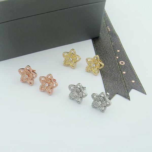 exquisite hollow out full diamond flower earrings 925 silver ladies luxury earrings birthday party wear jewellery, Golden;silver
exquisite hollow out full diamond flower earrings 925 silver ladies luxury earrings birthday party wear jewellery, Golden;silver