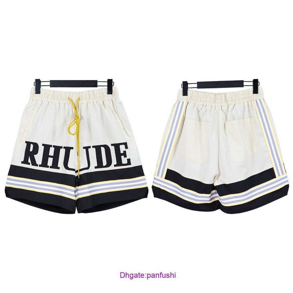 wholesale designer rhude sport shorts for sale 2023 fashion rhude letter embroidery stripe contrast elastic shorts men's and women', White;black
wholesale designer rhude sport shorts for sale 2023 fashion rhude letter embroidery stripe contrast elastic shorts men's and women', White;black
