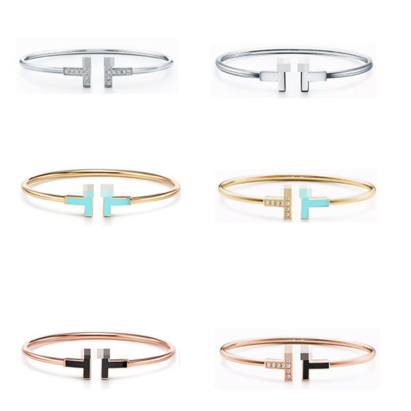 luxurys designer t diamond wire bracelet women men charm bracelet trend fashion bracelets boutique gift jewelry, Golden;silver
luxurys designer t diamond wire bracelet women men charm bracelet trend fashion bracelets boutique gift jewelry, Golden;silver