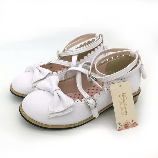 lolita shoes women flats low round with cross straps bow cute girls princess tea party shoes students lovely shoes size 34-41, Black
lolita shoes women flats low round with cross straps bow cute girls princess tea party shoes students lovely shoes size 34-41, Black