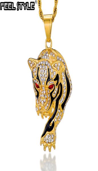 hip hop iced out bling tiger stainess steel gold color pendants necklaces for men women jewelry with chains3270700, Silver
hip hop iced out bling tiger stainess steel gold color pendants necklaces for men women jewelry with chains3270700, Silver