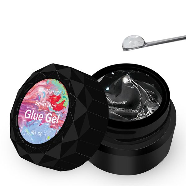buriburi solid nail glue 10g clear nail glue for acrylic press nail tips super strong adhesive gel for manicure designs uv/led lamp needed, Silver
buriburi solid nail glue 10g clear nail glue for acrylic press nail tips super strong adhesive gel for manicure designs uv/led lamp needed, Silver