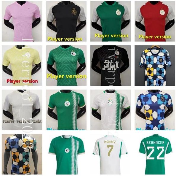 player fans 2023 2024 algeria soccer jerseys algerie delort ounas bentaleb mahrez slimani bennacer national team training bensebaini atal fo, Black;yellow
player fans 2023 2024 algeria soccer jerseys algerie delort ounas bentaleb mahrez slimani bennacer national team training bensebaini atal fo, Black;yellow