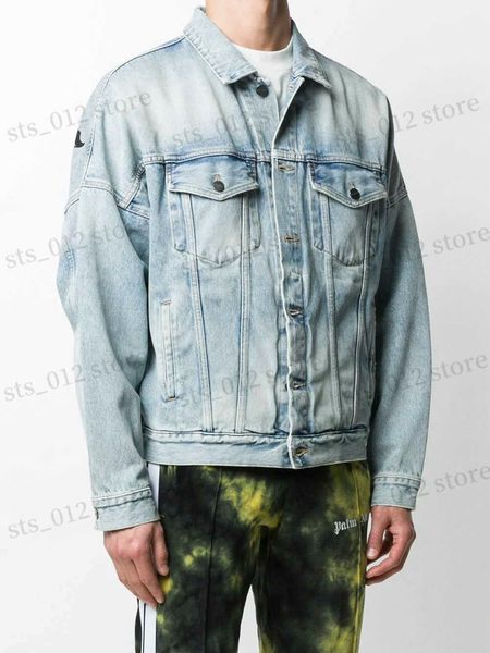 men's jackets designer palm denim jacket womens jeans hole sleeves coats long sleeve hip hop streetwear cowboy women blue patchwork poc, Black;brown
men's jackets designer palm denim jacket womens jeans hole sleeves coats long sleeve hip hop streetwear cowboy women blue patchwork poc, Black;brown