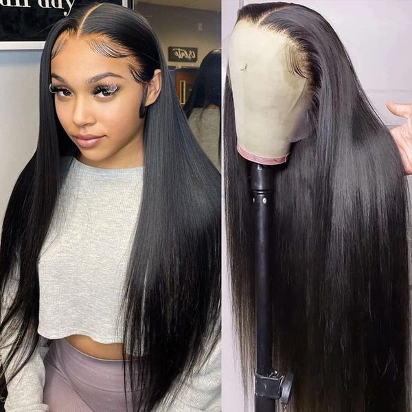 32 inch straight lace front wig 13x4 human hair wigs for women peruvian human hair transparent 4x4 lace frontal closure wigs, Black;brown
32 inch straight lace front wig 13x4 human hair wigs for women peruvian human hair transparent 4x4 lace frontal closure wigs, Black;brown