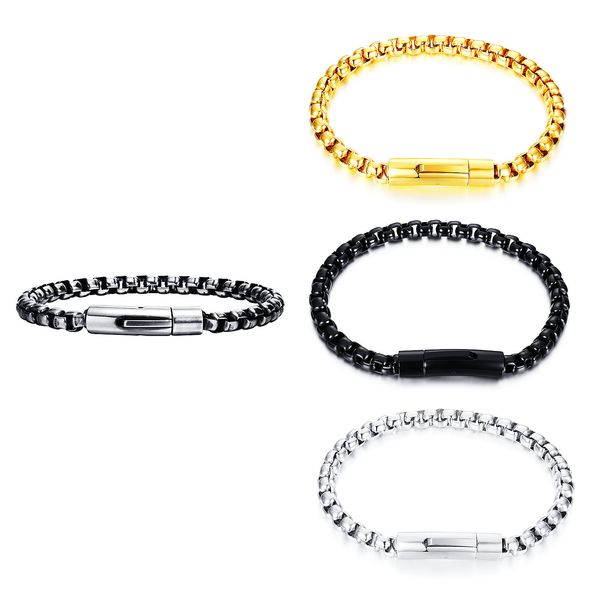 vintage mens bracelet stainless steel pearl shaped link chain braid bracelets punk jewelry for men boyfriend yw127br-642, Black
vintage mens bracelet stainless steel pearl shaped link chain braid bracelets punk jewelry for men boyfriend yw127br-642, Black