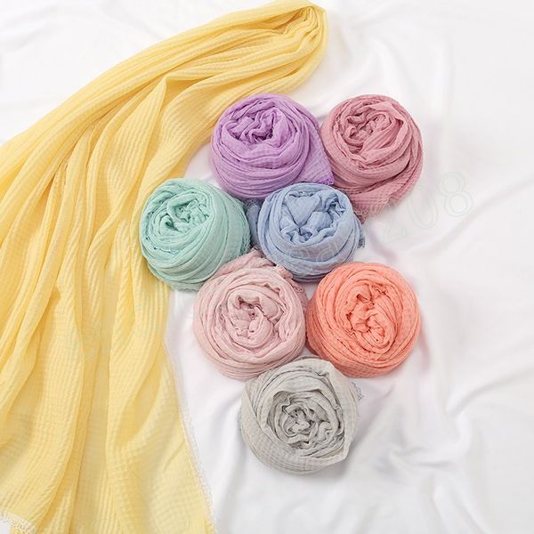 muslim hijab with lace cotton viscose hijab scarf shawls pleated headscarf wrap foulard solid headband turban musulman scarf, Blue;gray
muslim hijab with lace cotton viscose hijab scarf shawls pleated headscarf wrap foulard solid headband turban musulman scarf, Blue;gray