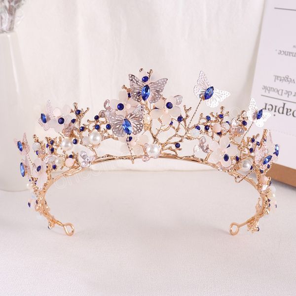 butterfly rhinestone bridal crown tiara hairband wedding hair accessories dinner princess crowns bride tiaras, White;golden
butterfly rhinestone bridal crown tiara hairband wedding hair accessories dinner princess crowns bride tiaras, White;golden