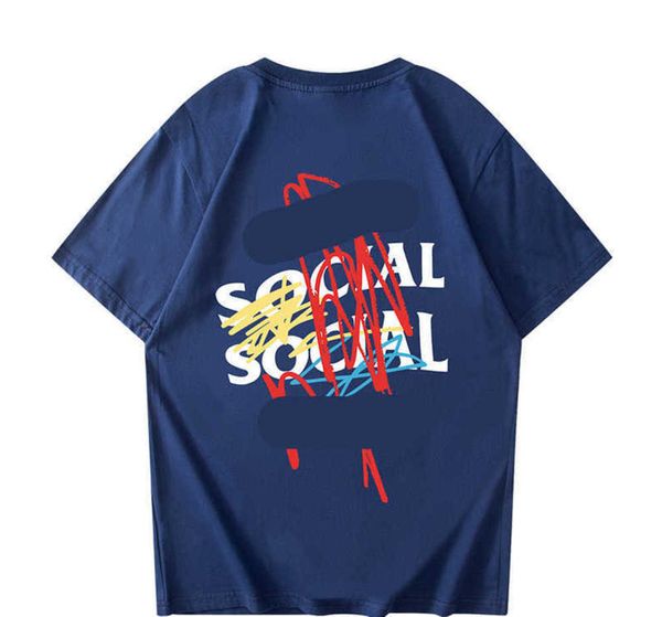 fashion trend brand assc t-shirt antisocial club colored pen graffiti alphabet print short sleeve cotton t-shirt for men and women outdoor c, White;black
fashion trend brand assc t-shirt antisocial club colored pen graffiti alphabet print short sleeve cotton t-shirt for men and women outdoor c, White;black