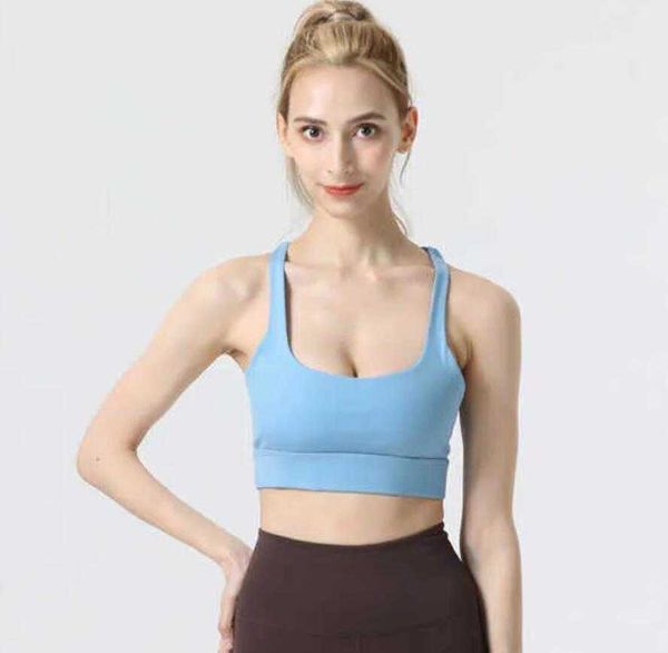 lu-56 women's sports underwear back cross eight yoga bra fitness nude feel comfortable elastic tank gym clothes, White;red
lu-56 women's sports underwear back cross eight yoga bra fitness nude feel comfortable elastic tank gym clothes, White;red